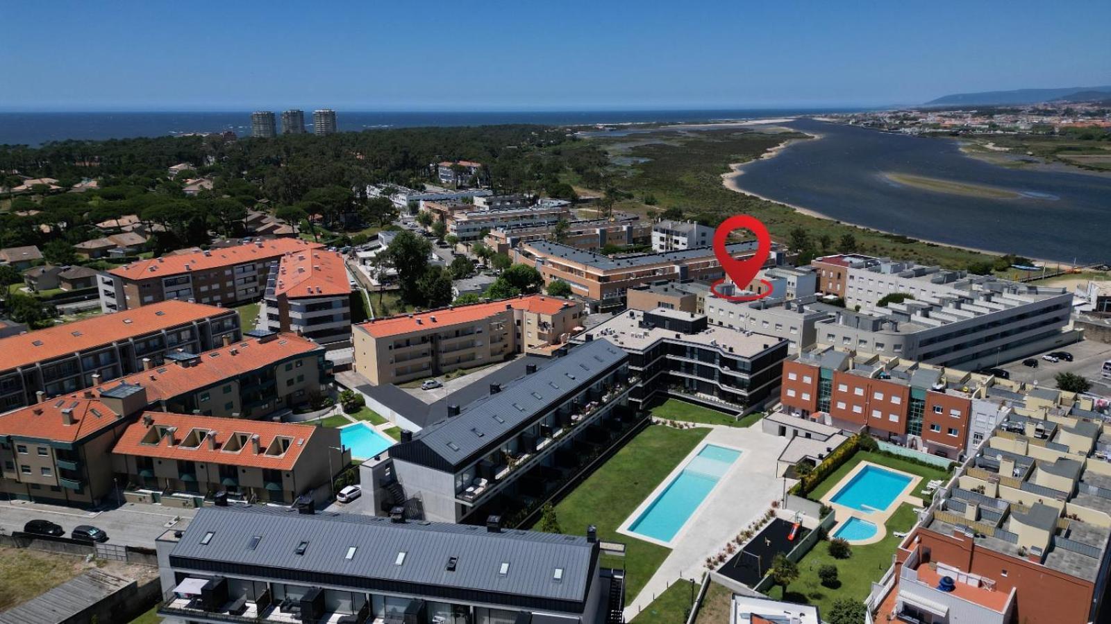 T3 Com Terraco A 500M Da Praia De Ofir Fão Eksteriør billede